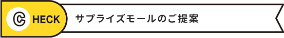 サプライズモールのご提案